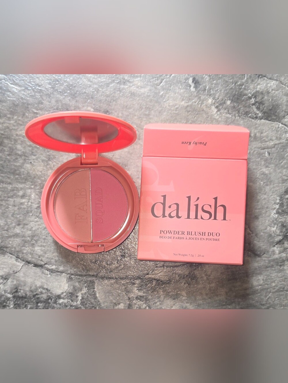 Da Lish Powder Blush Duo — Peachy Keen 0.25oz BNIB - Picture 1 of 7